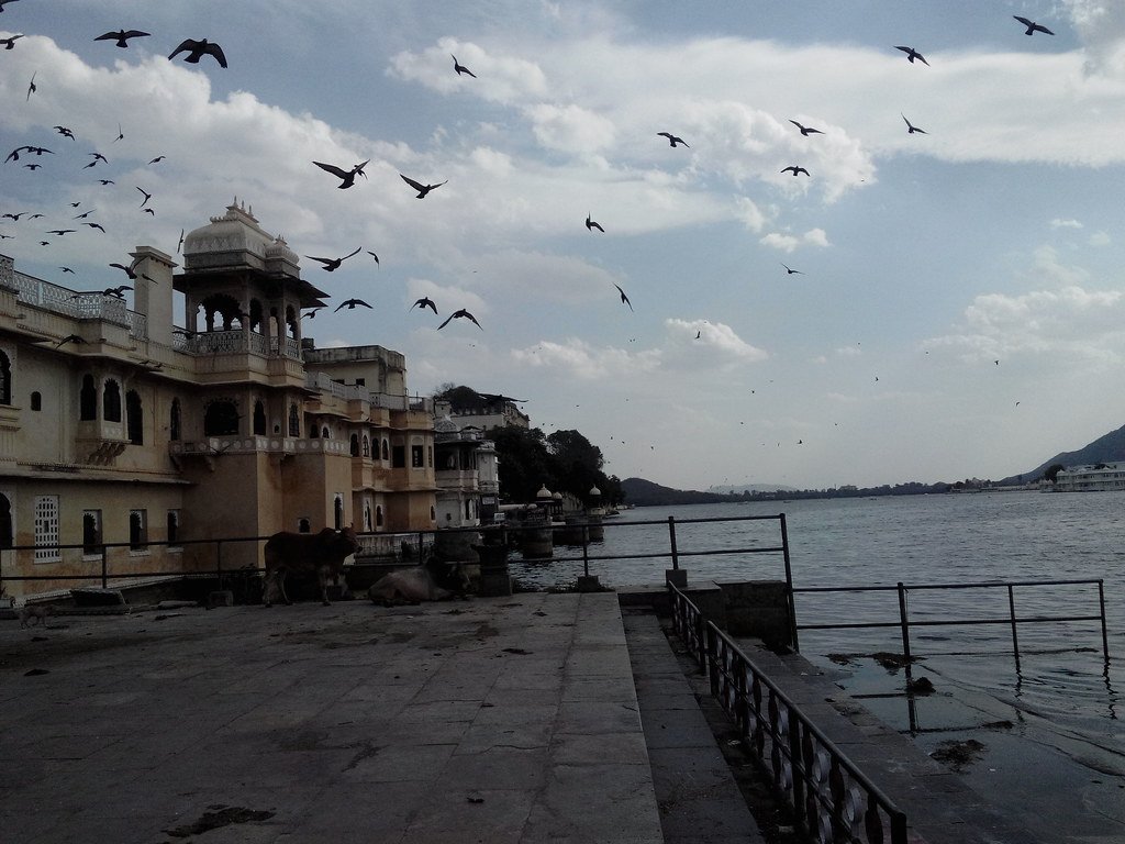 Gangaur Ghat on Lake Pichola, Udaipur