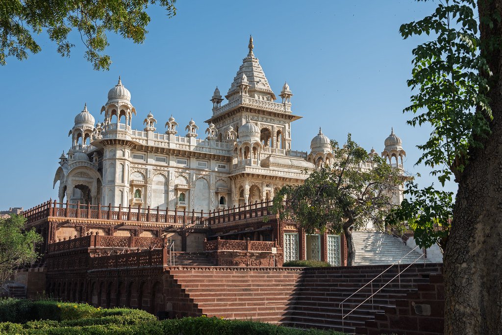 Jaswant Thada, the marble cenotaph in Jodhpur